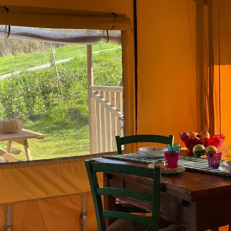 Glamping Tenuta San Pierino Luxury tent Rosignano Marittimo
